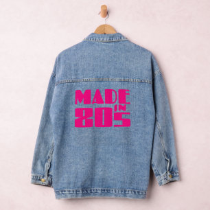 Made in 80er jeansjacke