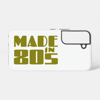 Made in 80er samsung galaxy hülle