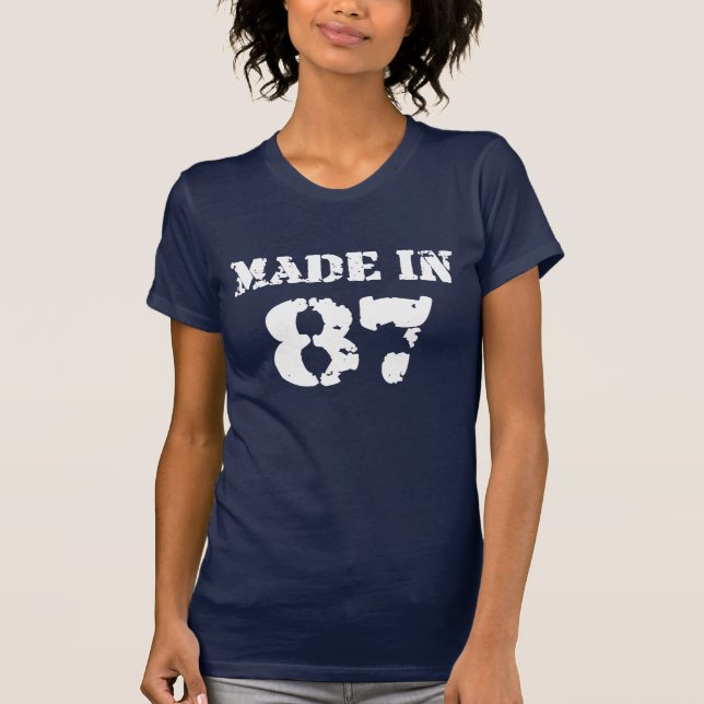 Made in 87 Shirt (Vorderseite)