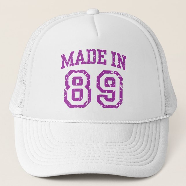 Made in 89 truckerkappe (Vorderseite)