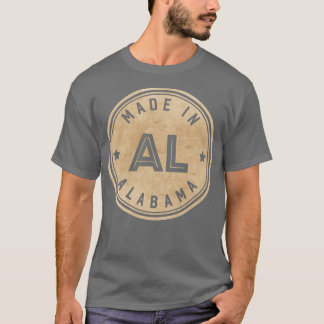 Made in Alabama AL Staat USA TShirt