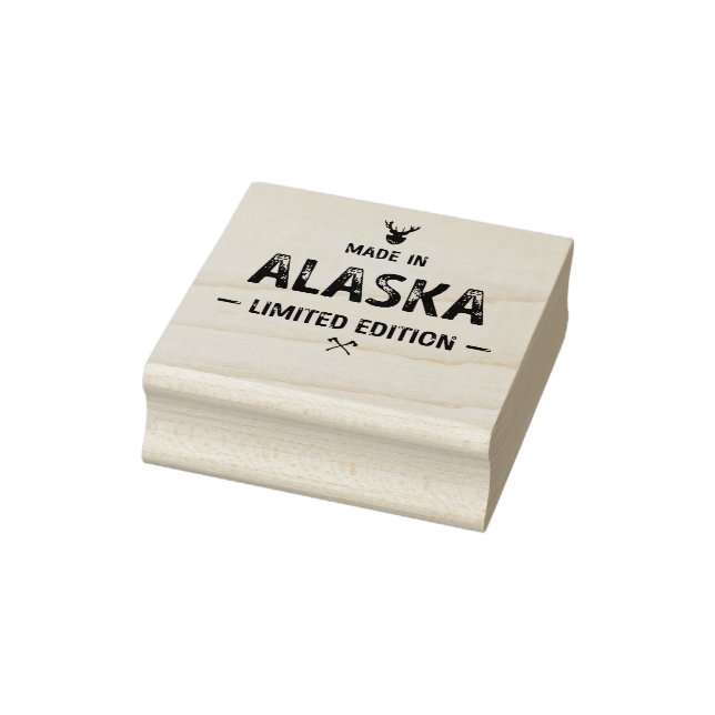 Made in Alaska Limited Edition Gummistempel (Stempel)