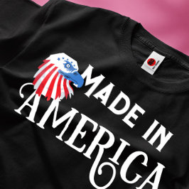 Made in america Bold Adler rot weiß und blau T-Shirt