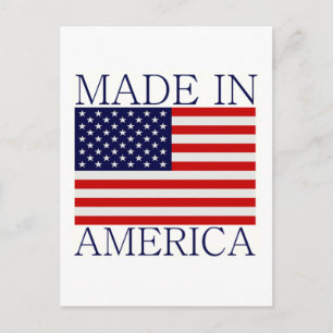 Made in America Postkarte