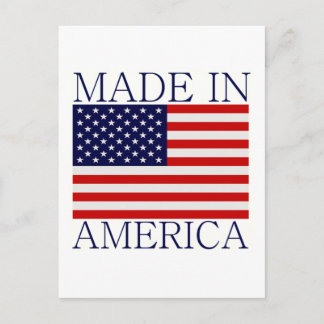 Made in America Postkarte
