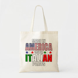 Made in America with Italian Parts Tragetasche