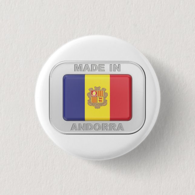 Made in Andorra Button (Vorderseite)