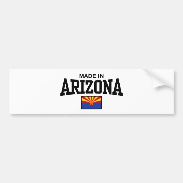 Made in Arizona Autoaufkleber (Vorne)