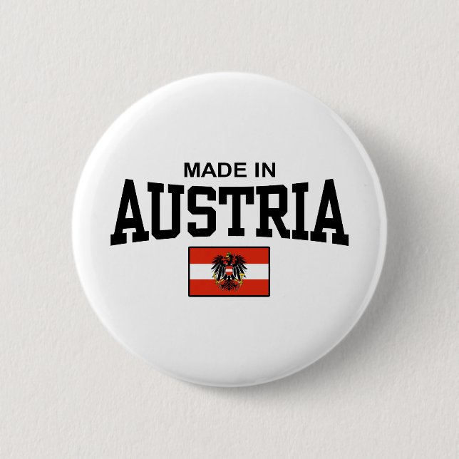 Made in Austria Button (Vorderseite)