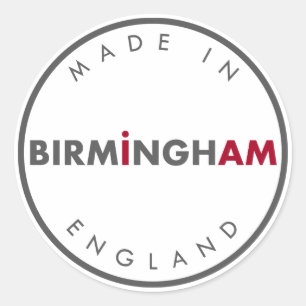 Made in Birmingham Stickers