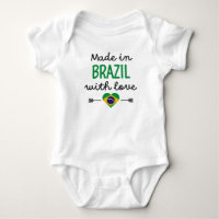 Made in Brasilien mit Liebe Niedlich