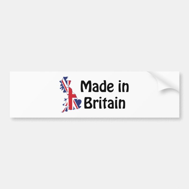 Made in Britain Autoaufkleber (Vorne)