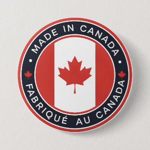 Made in Canada Button
