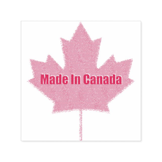 Made in Canada Custom Briefmarke Permastempel (Design)