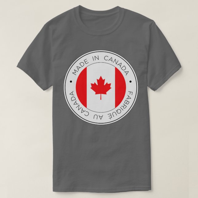 Made in Canada Flag T-Shirt (Design vorne)