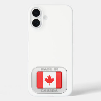 Made in Canada iPhone 16 Plus Hülle