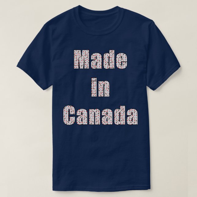 Made in Canada T-Shirt (Design vorne)