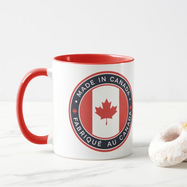 Made in Canada Tasse (Mit Donut)
