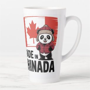 Made in Chinada Panda – chinesisch-kanadisch Milchtasse