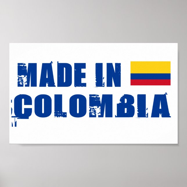 Made in Colombia Poster (Vorne)