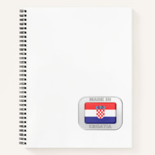 Made in Croatia Notizbuch