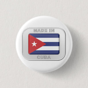 Made in Cuba Button