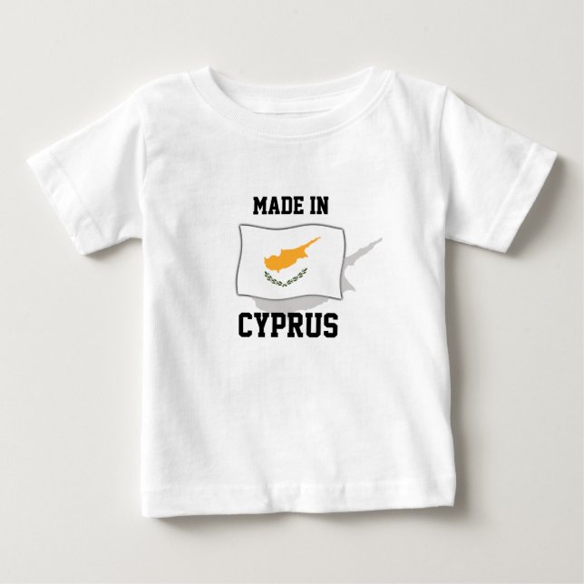 Made in Cyprus Baby T-shirt (Vorderseite)