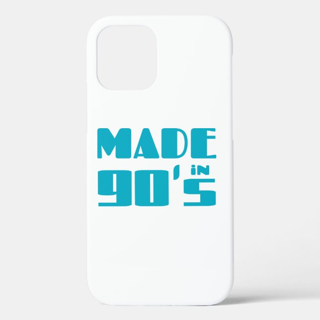 Made in den 90er Jahren Case-Mate iPhone Hülle (Rückseite)