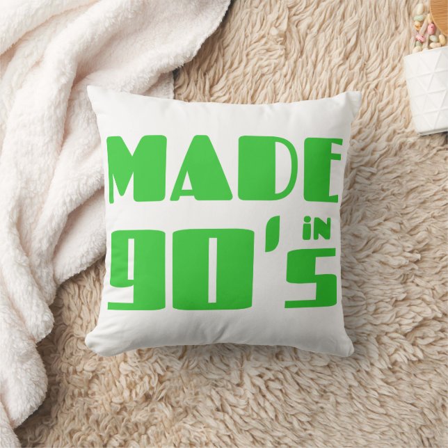 Made in den 90er Jahren Kissen (Decke)