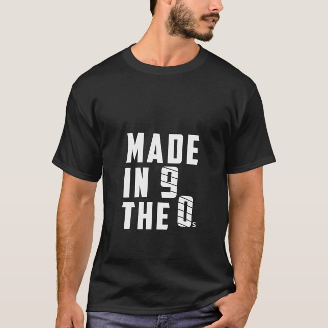 Made in den 90ern T-Shirt (Vorderseite)