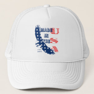 MADE IN DEN USA est. 1492 Truckerkappe