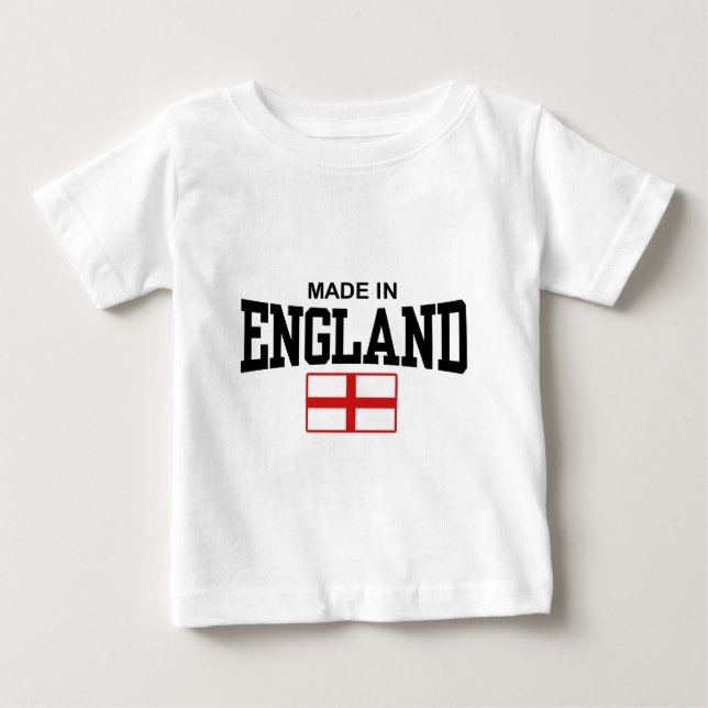 Made in England Baby T-shirt (Vorderseite)