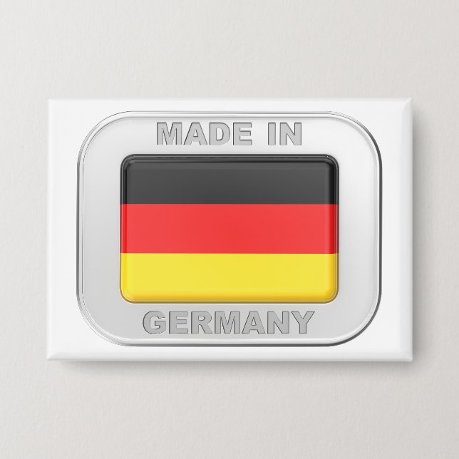 Made in Germany Button (Vorderseite)