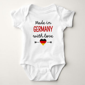 Made in Germany with Liebe Baby Strampler