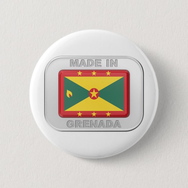 Made in Grenada Button (Vorderseite)