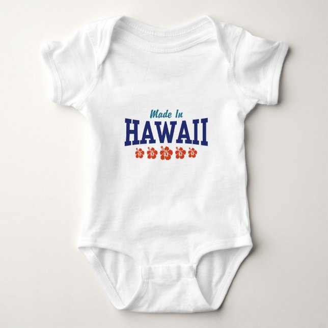 Made in Hawaii Baby Strampler (Vorderseite)