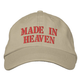 Made in Heaven Bestickte Kappe