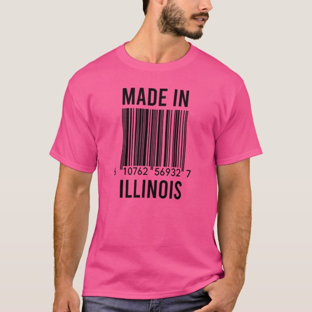 Made in Illinois 1 T-Shirt (Vorderseite)