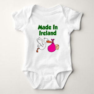 Made in Ireland (Girl) Baby Strampler