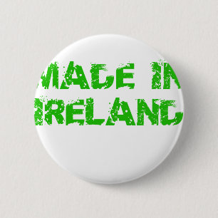 Made in Ireland St. Patrick Day Button