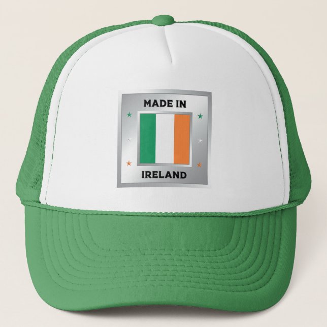 Made In Ireland Truckerkappe (Vorderseite)