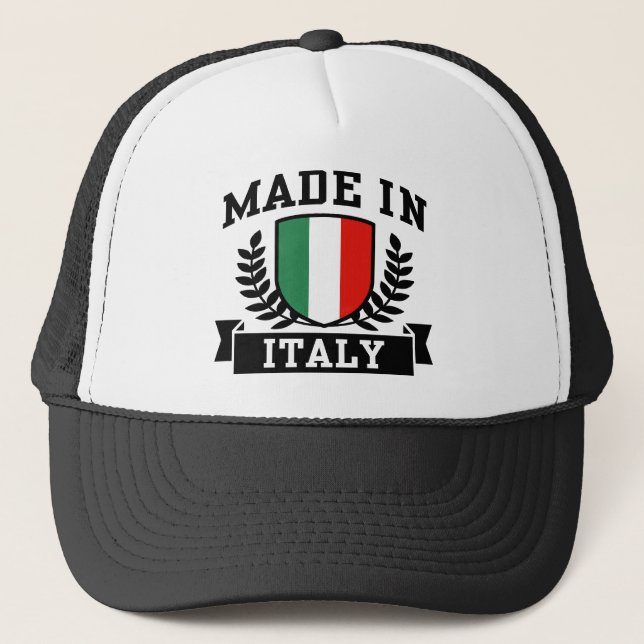Made in Italy Truckerkappe (Vorderseite)