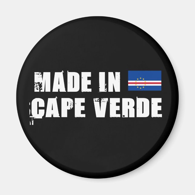 Made in Kap Verde Magnet (Vorne)