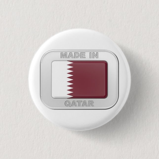 Made in Katar Button (Vorderseite)