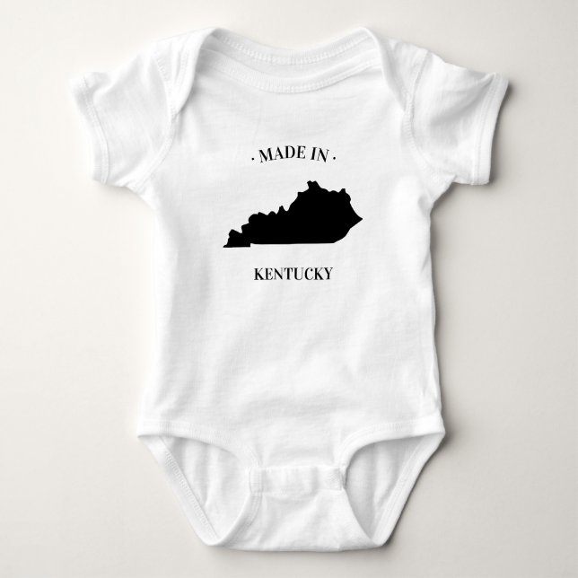 Made in Kentucky KY Baby Bodysuit Baby Strampler (Vorderseite)