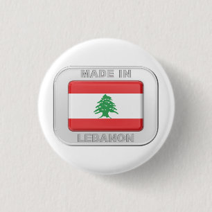 Made in Libanon Button
