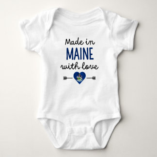 Made in Maine mit Liebe Baby Strampler
