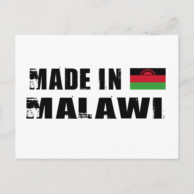 Made in Malawi Postkarte (Vorderseite)