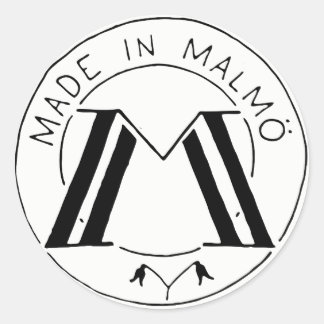 Made in Malmö Aufkleber