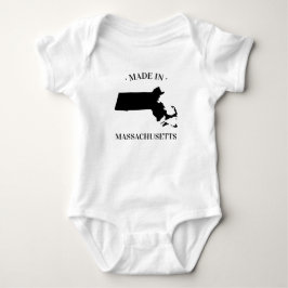 Made in Massachusetts MA Baby Bodysuit Baby Strampler